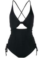 Marysia Cut Out Detail One-piece Swimsuit - Black