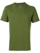 Vince - Round Neck T-shirt - Men - Cotton - Xl, Green, Cotton