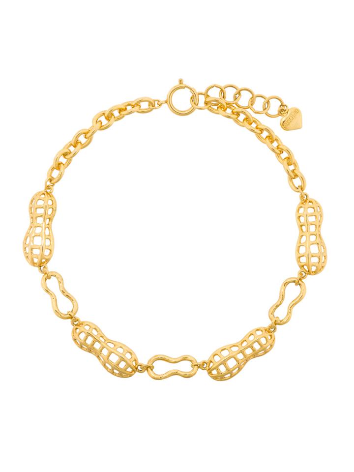 Moschino Vintage Peanuts Choker - Metallic