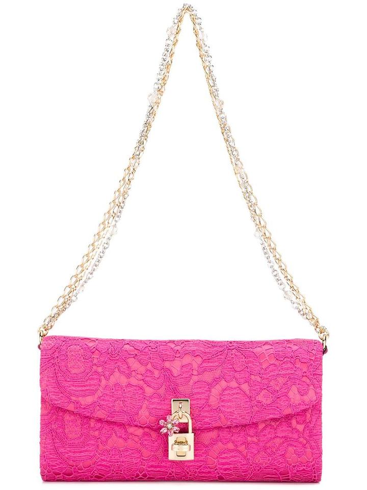 Dolce & Gabbana Dolce Clutch, Women's, Cotton/silk/metal (other)