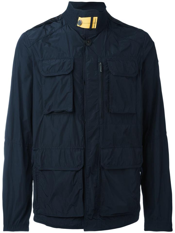 Parajumpers Pocket Front Jacket, Men's, Size: Xl, Blue, Polyester
