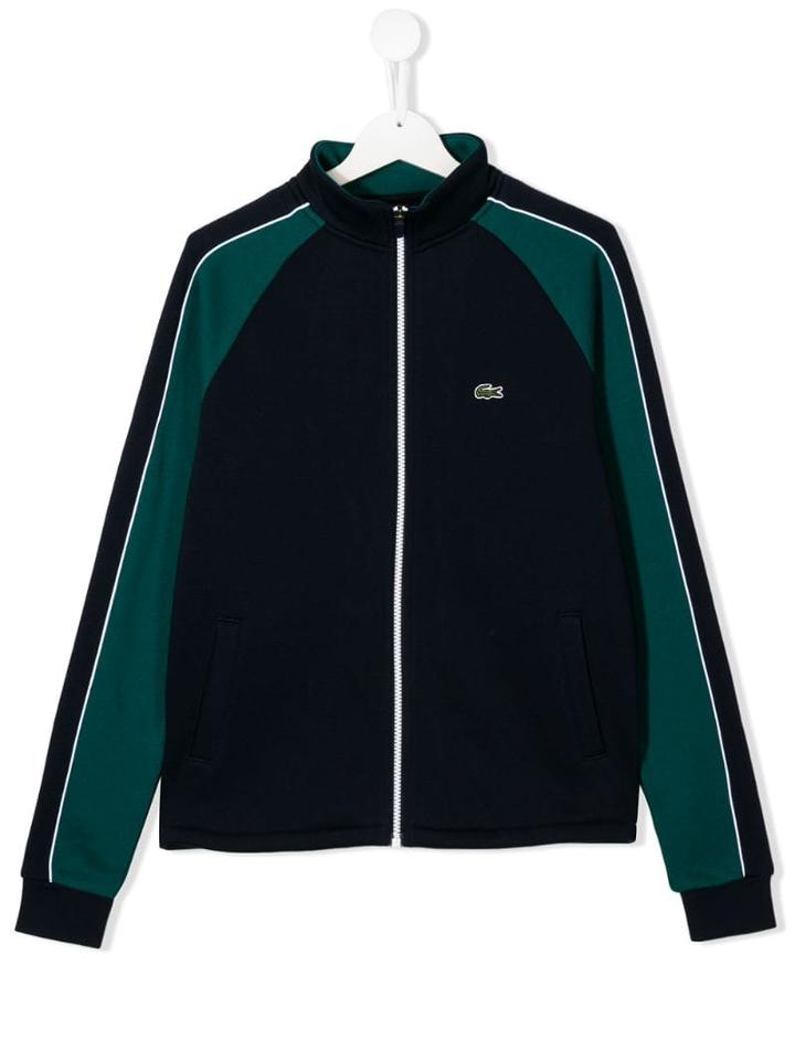 Lacoste Kids Teen Sports Jacket - Blue