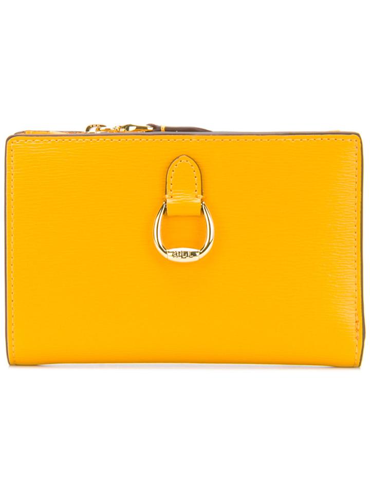 Ralph Lauren Mini Zipped Wallet - Yellow & Orange