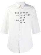 Dsquared2 B.d. Roll Up Shirt - White