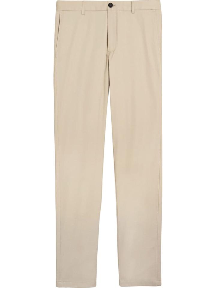 Burberry Slim Fit Cotton Chinos - Nude & Neutrals