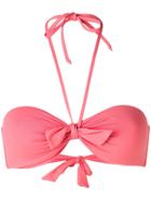 Fisico Knotted Halter Bikini - Pink