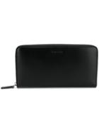 Jil Sander Zip Around Wallet - Black