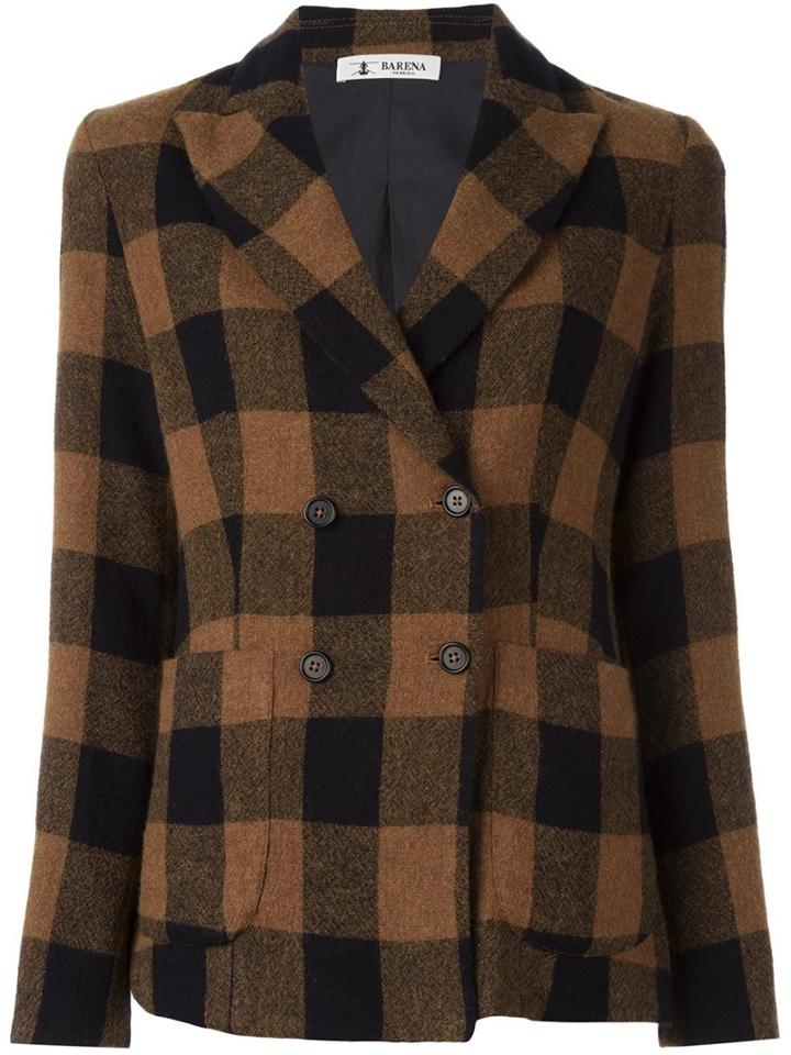 Barena 'linda' Checked Jacket