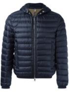 Moncler Cedrick Padded Jacket, Men's, Size: 2, Blue, Feather Down/polyamide/goose Down