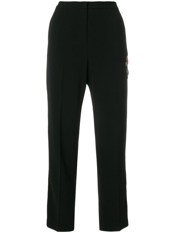 Nil & Mon Straight-leg Trousers - Black