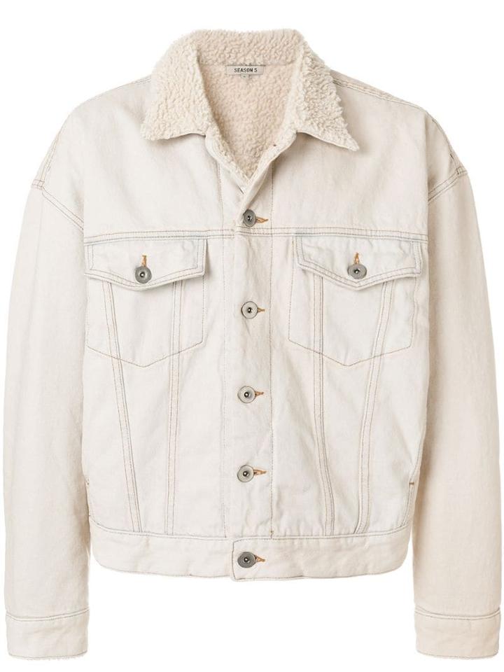 Yeezy Faux-shearling Lined Jacket - Neutrals