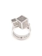 John Brevard 'fractality' Cube Diamond Ring