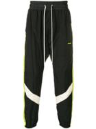 Daniel Patrick Colour Block Track Pants - Black