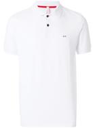 Sun 68 Small Logo Polo Shirt - White