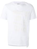 Maison Margiela - Printed Asymmetric T-shirt - Men - Cotton - 48, White, Cotton