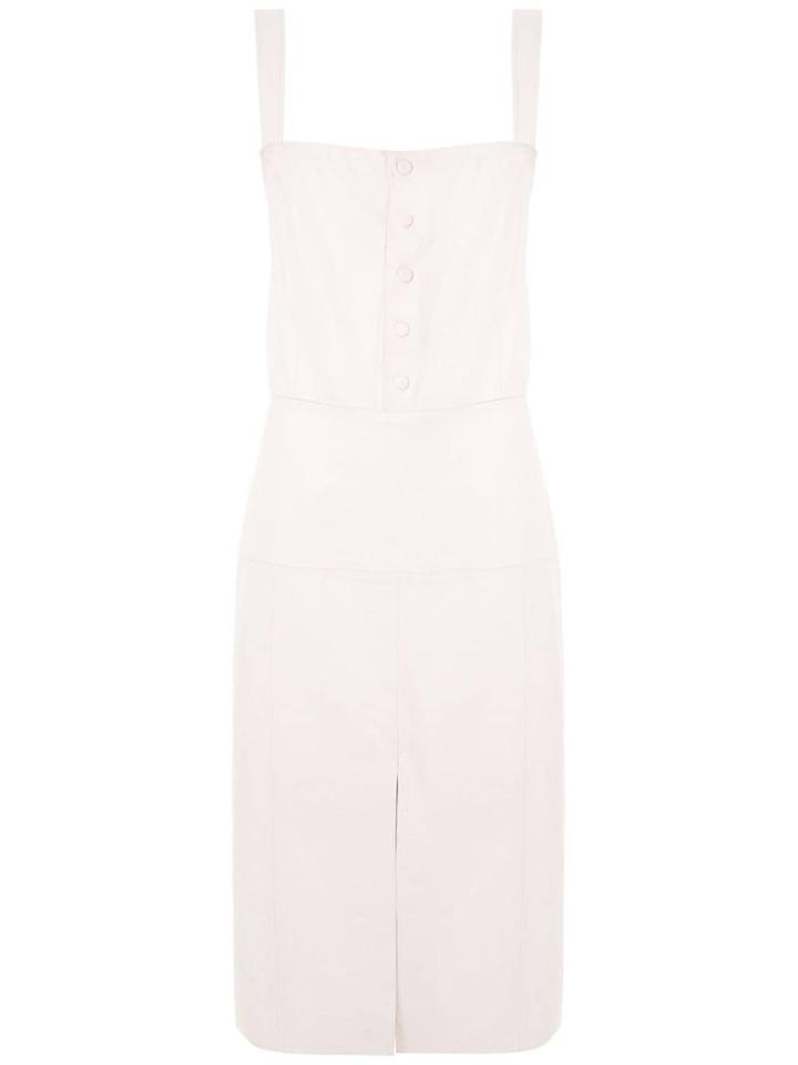 Clé Vestido Fenda - White