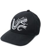 Just Cavalli Serpent Logo Cap - Black