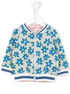 Stella Mccartney Kids Floral Bomber Jacket, Toddler Girl's, Size: 18 Mth, Grey