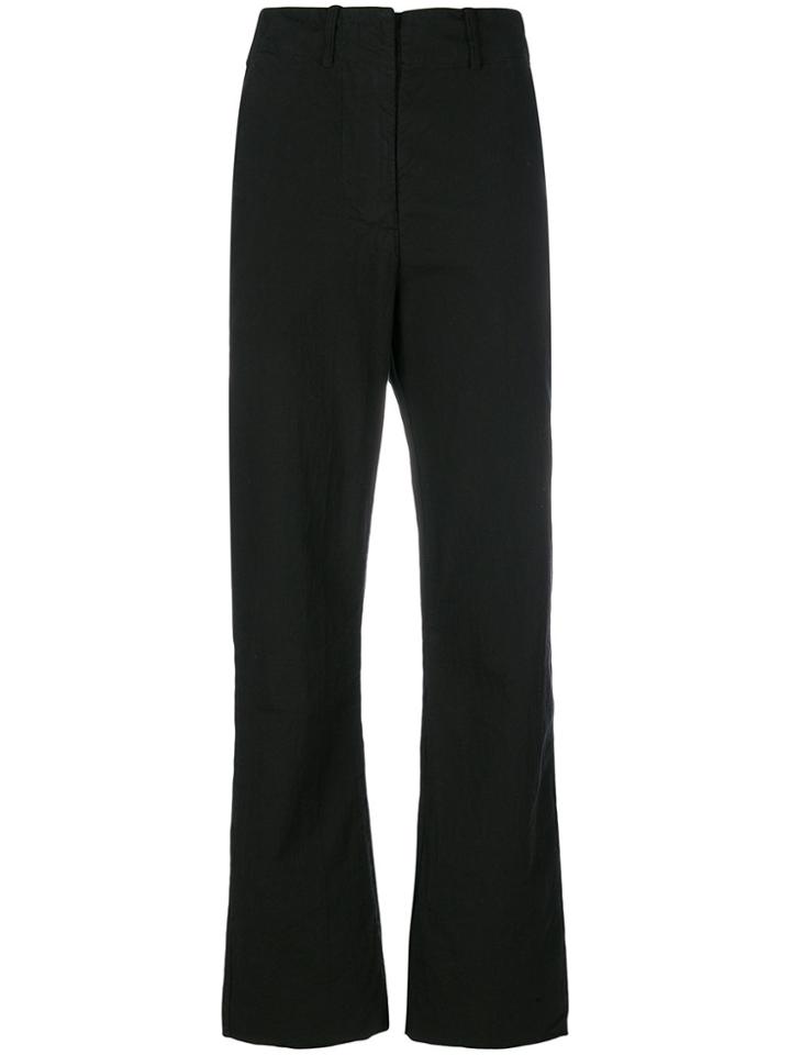 Kristensen Du Nord Flared Hem Trousers - Black