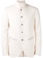 John Varvatos - Military Shirt Jacket - Men - Cotton/linen/flax/spandex/elastane - 52, Nude/neutrals, Cotton/linen/flax/spandex/elastane