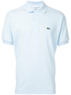 Lacoste - Logo Patch Polo Shirt - Men - Cotton - L, Blue, Cotton