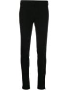 Joseph Pinstripe Skinny Fit Trousers - Black
