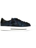 Valentino Garavani Embroidered Butterfly Sneakers