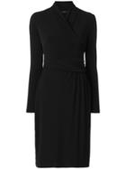 Steffen Schraut Mid-length Wrap Dress - Black