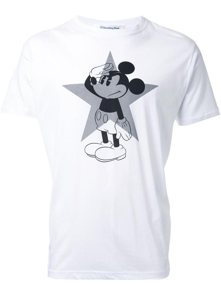 Education From Youngmachines Printed T-shirt