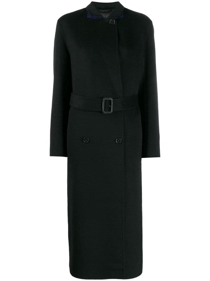 Joseph Double Breasted Coat - Black
