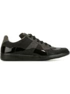 Maison Margiela Replica Sneakers, Men's, Size: 42.5, Blue, Calf Leather/leather/rubber