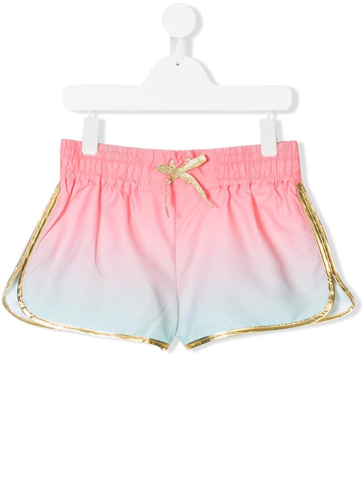 Little Marc Jacobs Gradient Shorts - Pink & Purple
