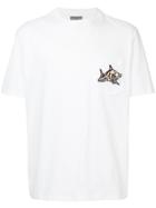 Lanvin Embroidered Shark T-shirt - White