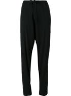 Denis Colomb 'mallory' Saroeul Trousers, Women's, Size: Small, Black, Cashmere