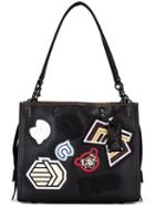 Coach Multi Patch Tote, Women's, Black