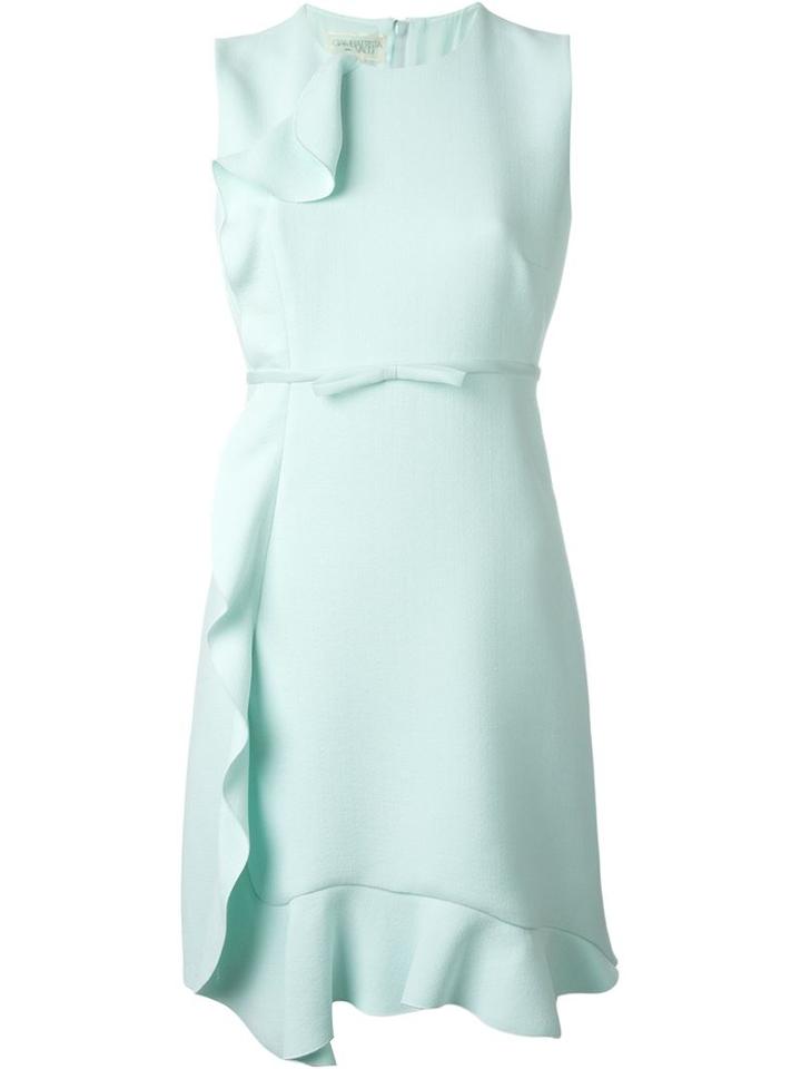 Giambattista Valli Ruffle Detail Dress