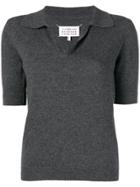 Maison Margiela Short-sleeved Sweater - Grey