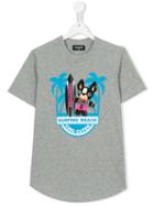 Dsquared2 Kids Print T-shirt, Boy's, Size: 14 Yrs, Grey