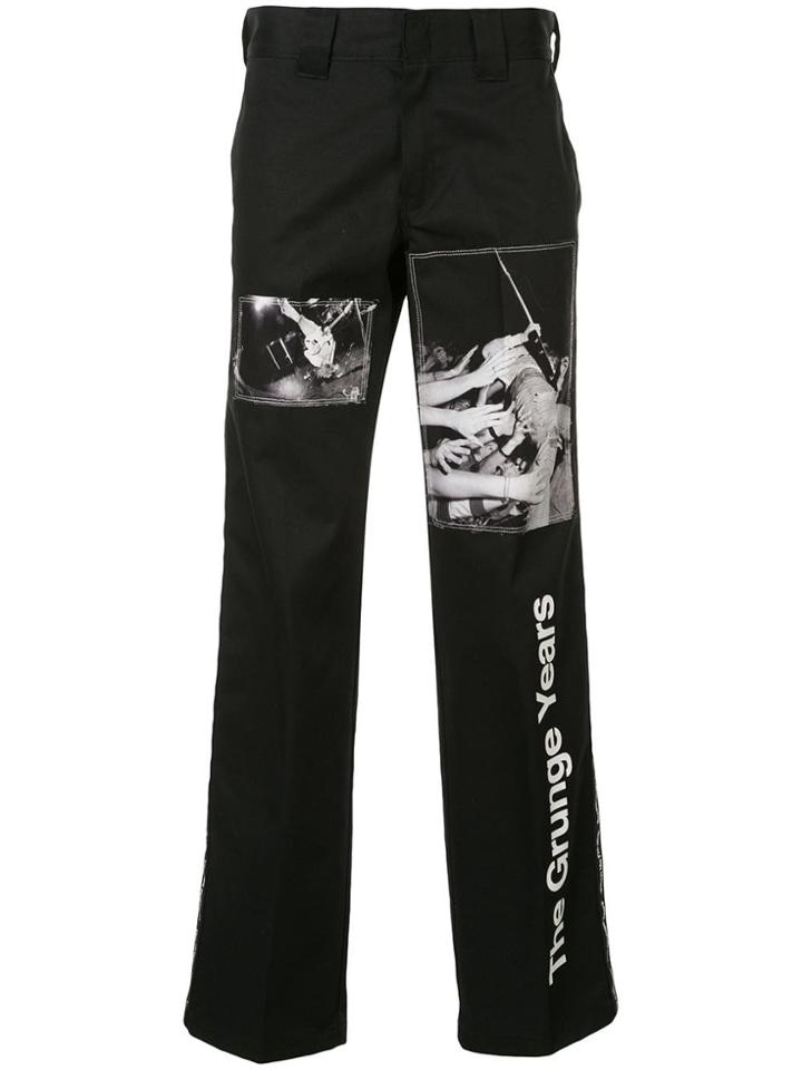 Takahiromiyashita The Soloist Charles Peterson Trousers - Black