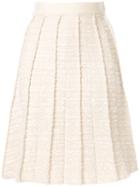 Giambattista Valli Tweed Midi Skirt - Neutrals