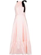 Roksanda Coletta Silk-blend Maxi-dress - Pink
