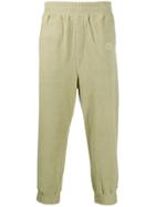 Drôle De Monsieur Textured Drawstring Trousers - Green