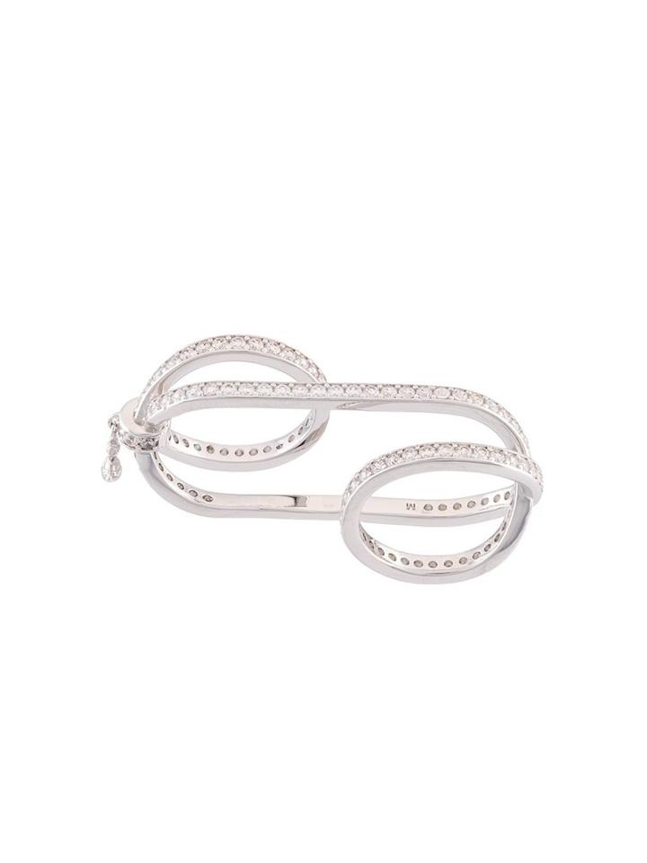 Vivienne Westwood 'lila' Ring, Women's, Size: Large, Grey