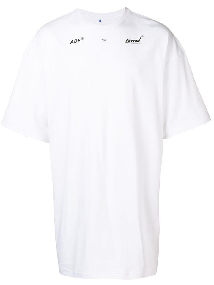 Ader Error Super Oversized T-shirt - White
