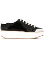 Flamingo S Tatum Sneakers, Women's, Size: 39, Black, Leather/rubber
