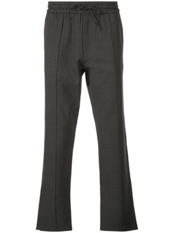 Second/layer Drawstring Trousers - Grey