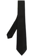 Versace Classic Woven Tie - Black