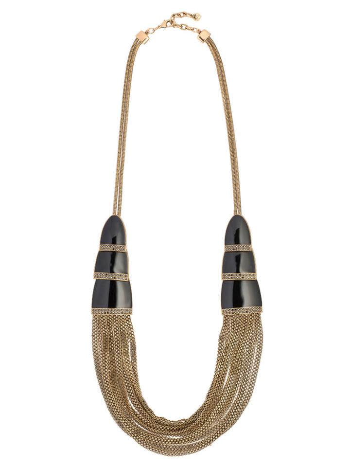 Camila Klein Correntária Long Necklace - Metallic