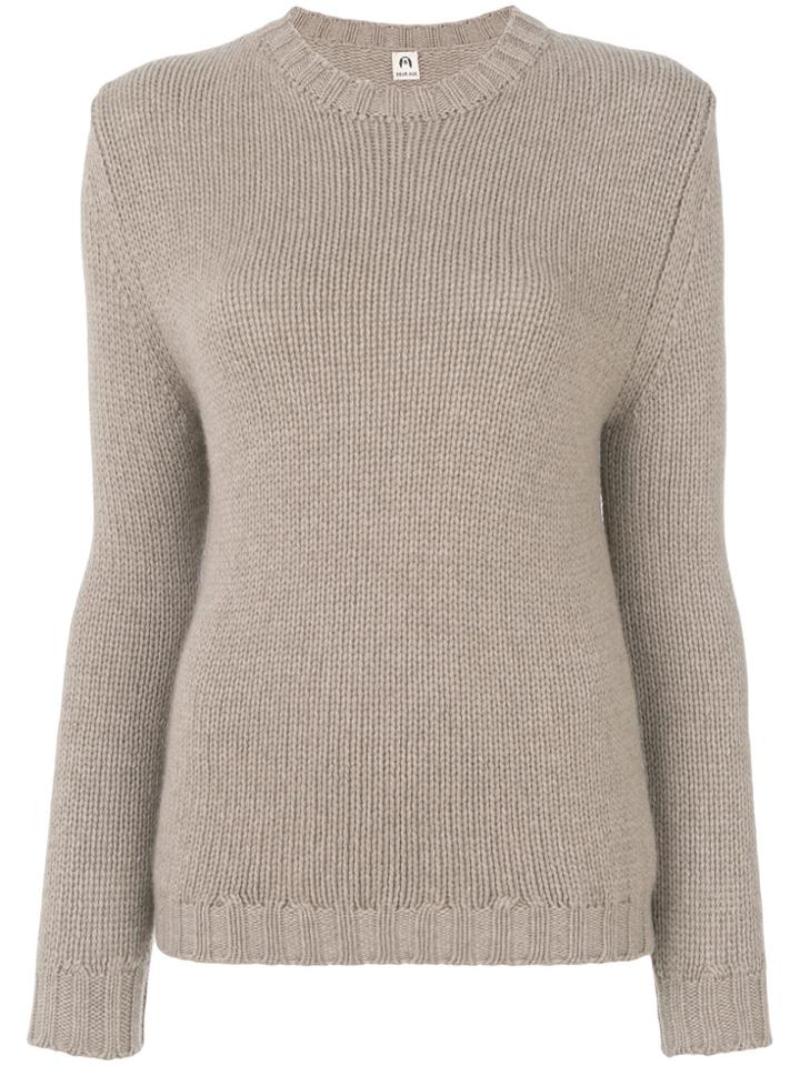 Bear Hug Knit Jumper - Nude & Neutrals
