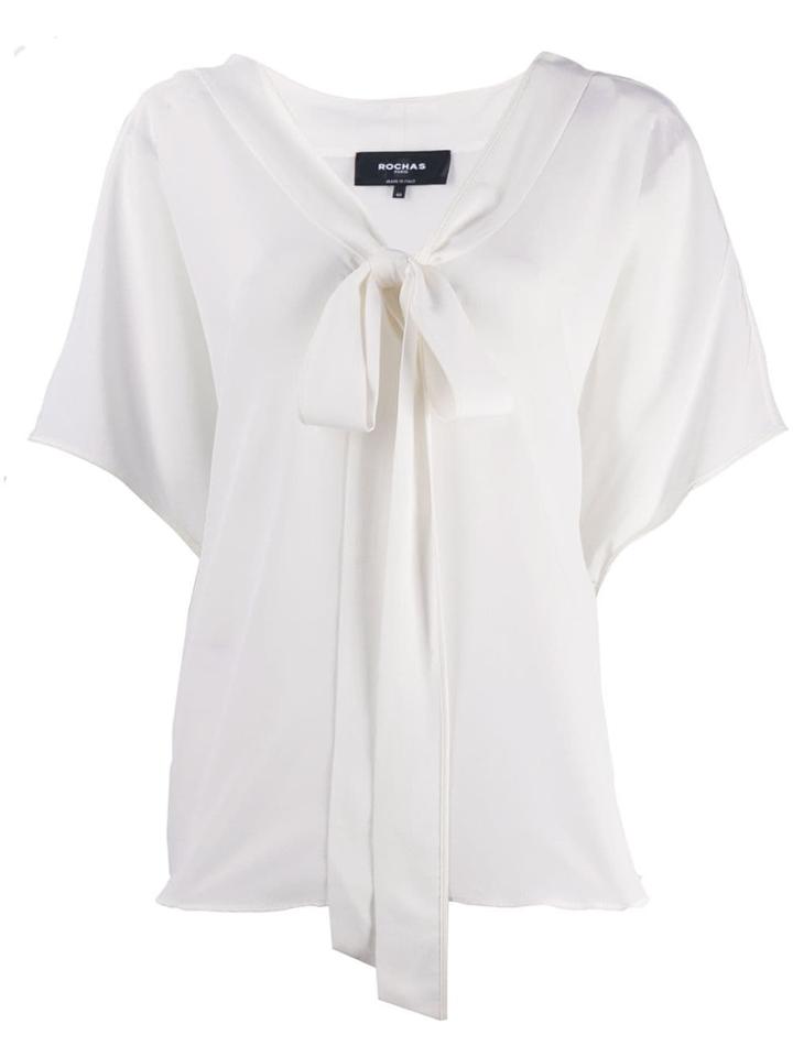 Rochas Oversized Blouse - White